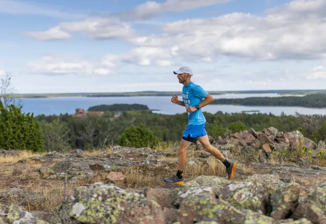 bomarsund trailrun-löpare
